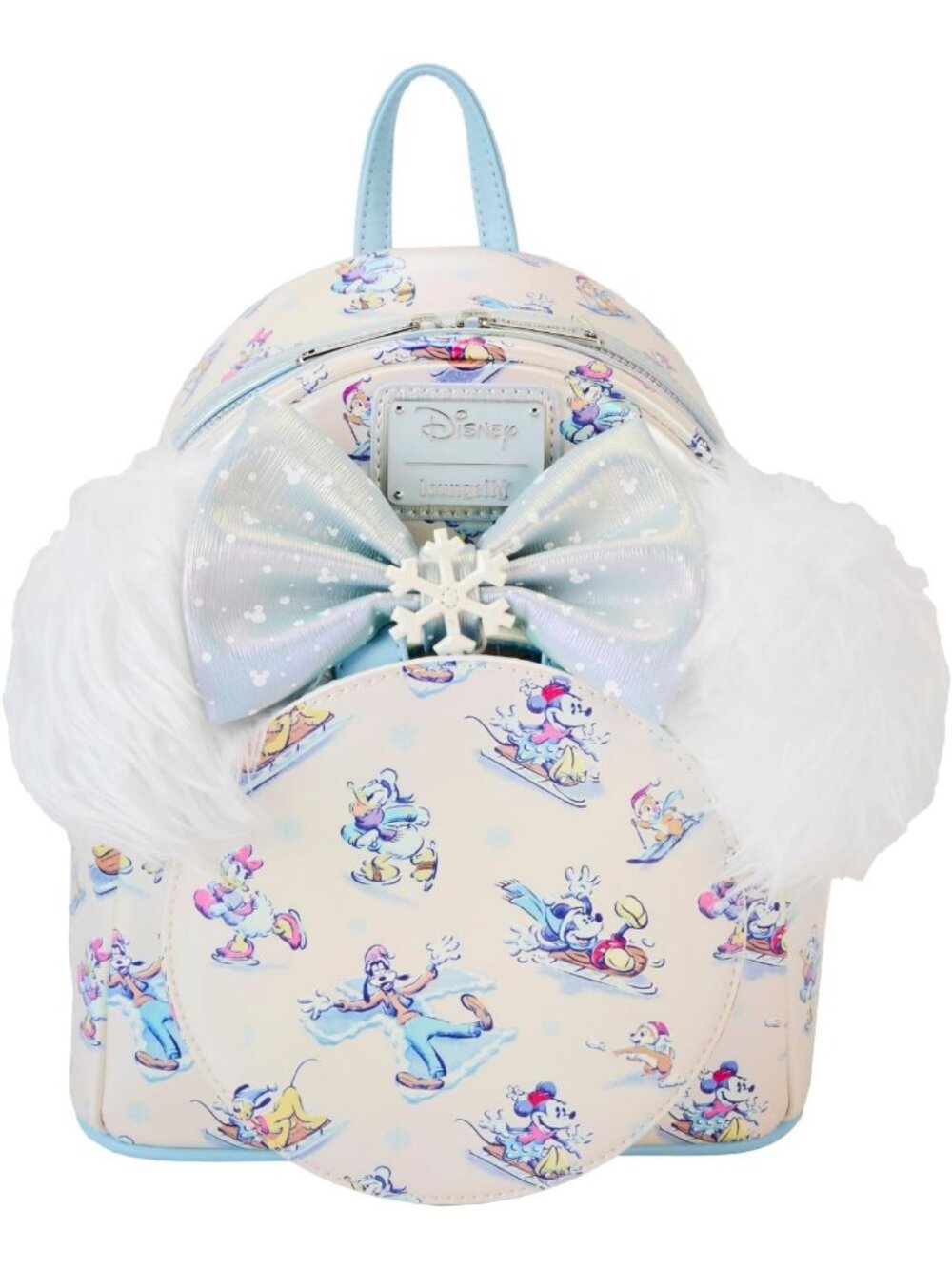 Cozy Winter Wonderland Mini Backpack & Headband Set - Disney Mickey & Friends